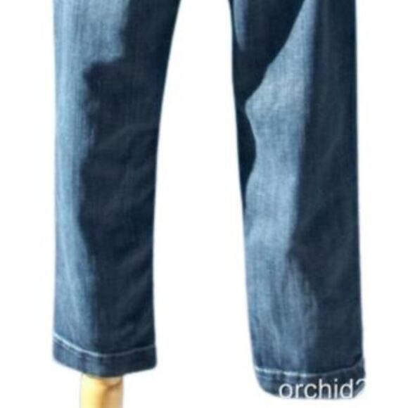 Cache Denim Embroidery Embellished Jean Pant Ankle Crop Stretch New NWT $98 - Picture 6 of 6